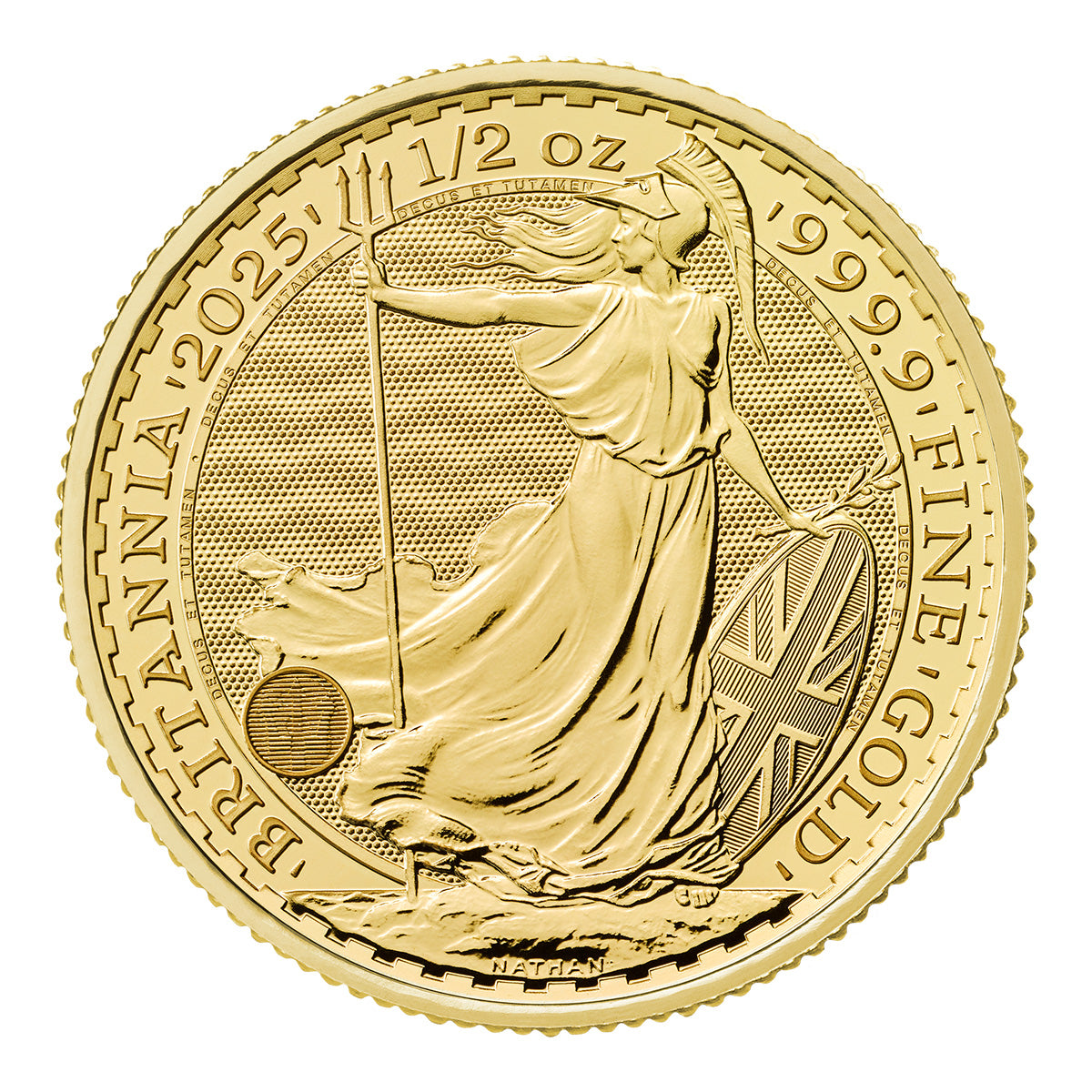 2025 British 1/2 oz Gold Britannia (BU)