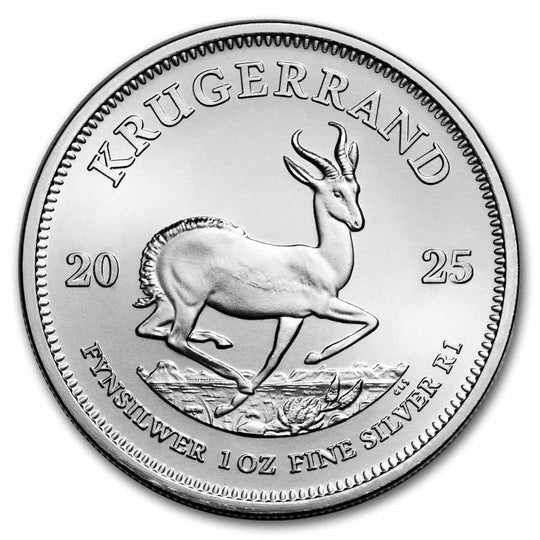 2025 South African 1 oz Silver Krugerrand (BU)