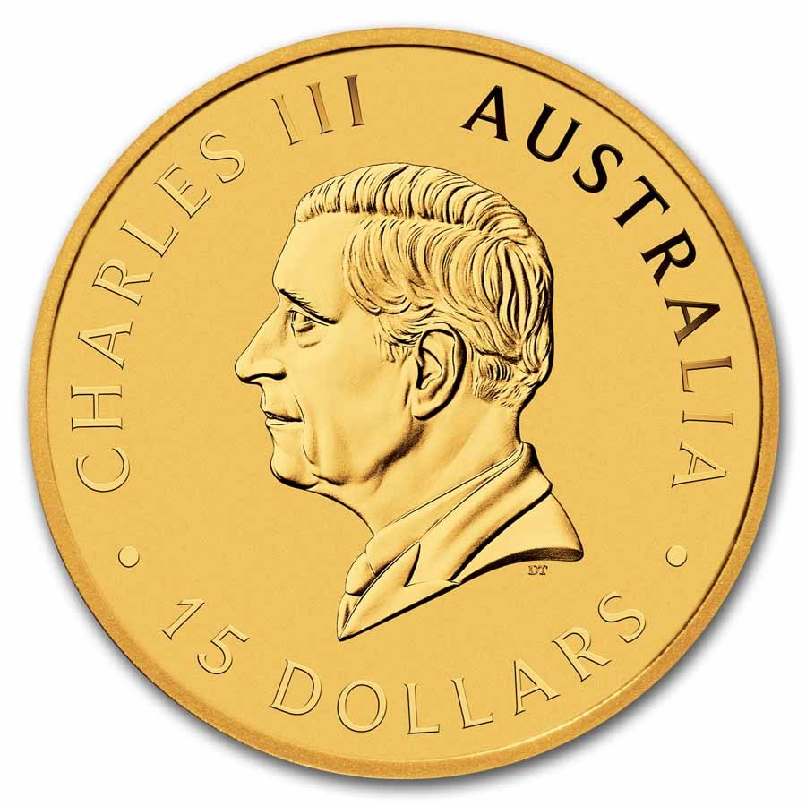 2025 Australia 1/10 oz Gold Kookaburra (BU)