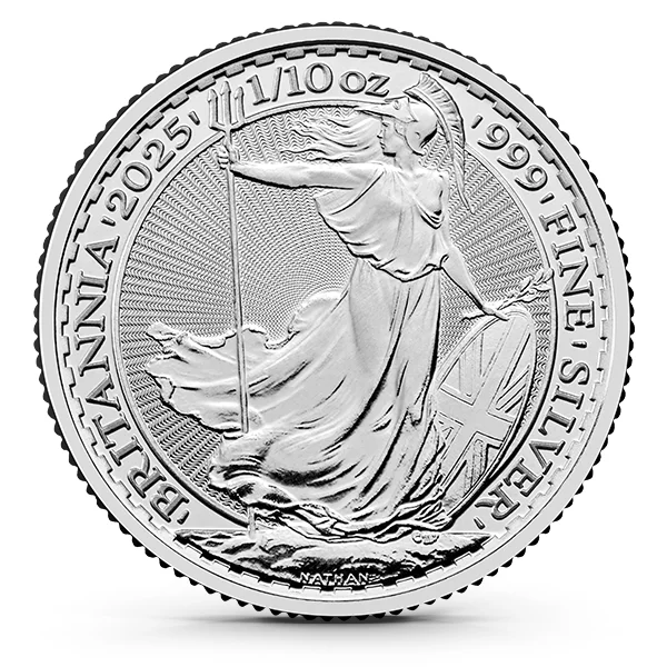 2025 British 1/10 oz Silver Britannia (BU)