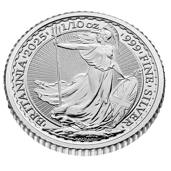 2025 British 1/10 oz Silver Britannia (BU)