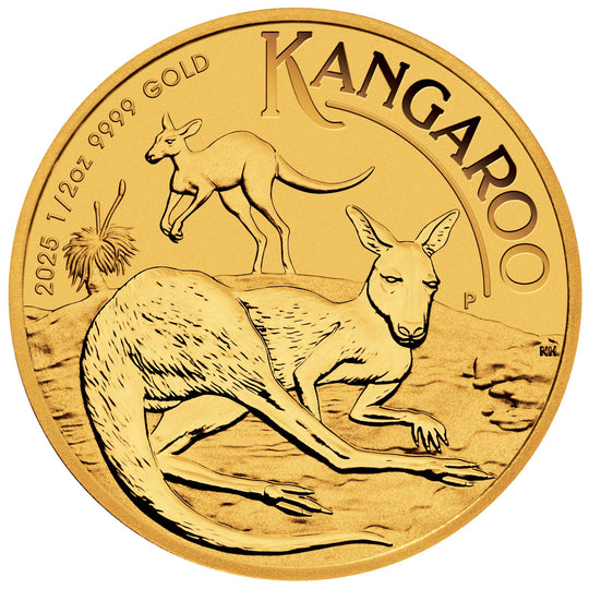 2025 Australian 1/2 oz Gold Kangaroo (BU)