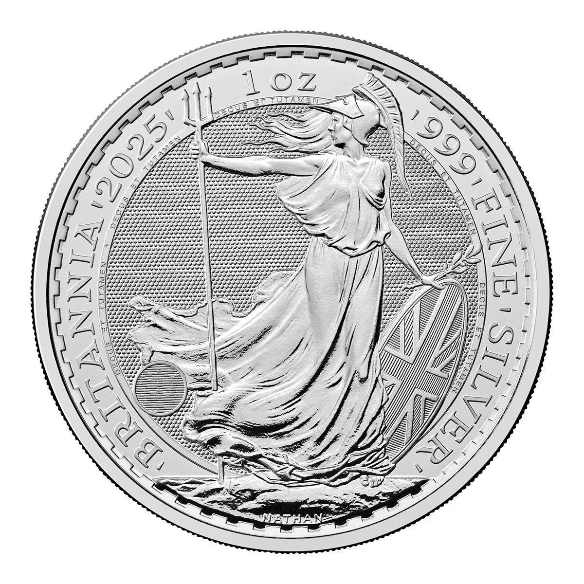 2025 British 1 oz Silver Britannia (BU)