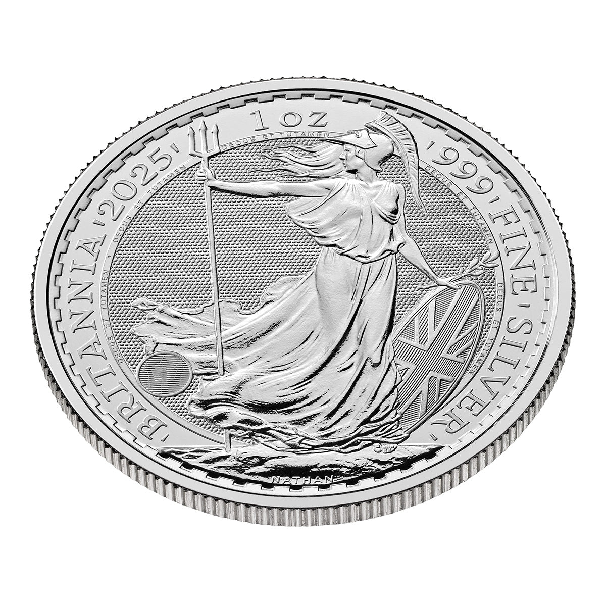 2025 British 1 oz Silver Britannia (BU)