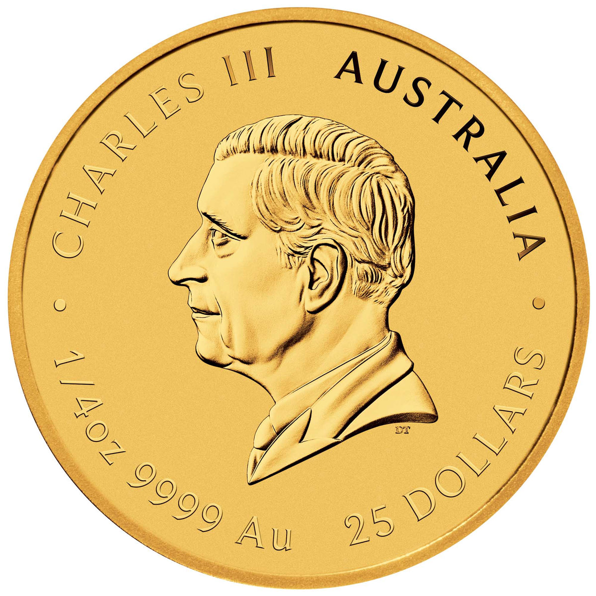 2025 Australia 1/4 oz Gold Year of the Snake (BU)