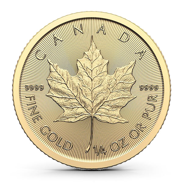 2025 Canadian 1/4 oz Gold Maple (BU)