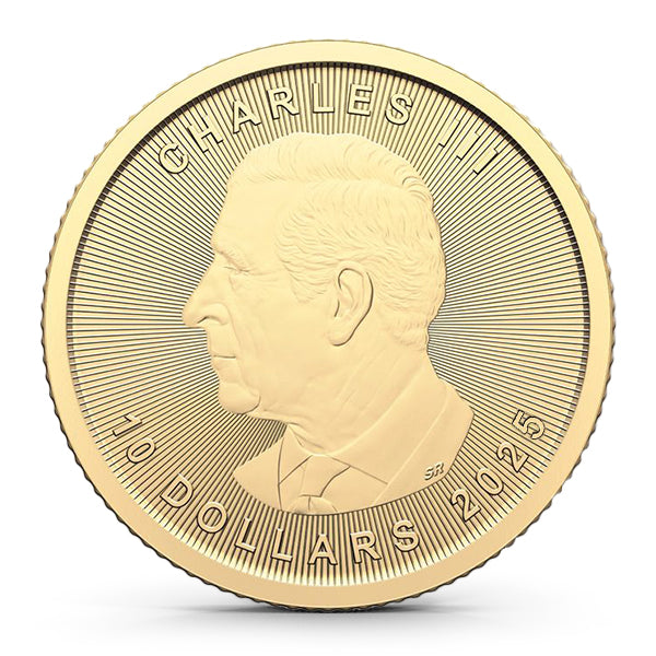 2025 Canadian 1/4 oz Gold Maple (BU)