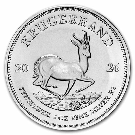 2026 South African 1 oz Silver Krugerrand (BU)