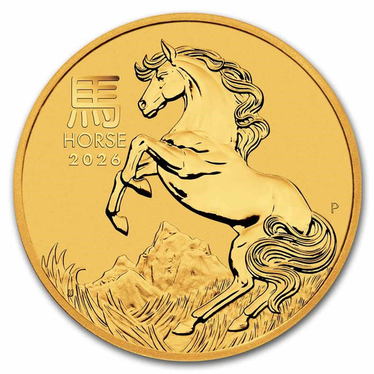 2026 Australia 1/10 oz Gold Year of the Horse (BU)
