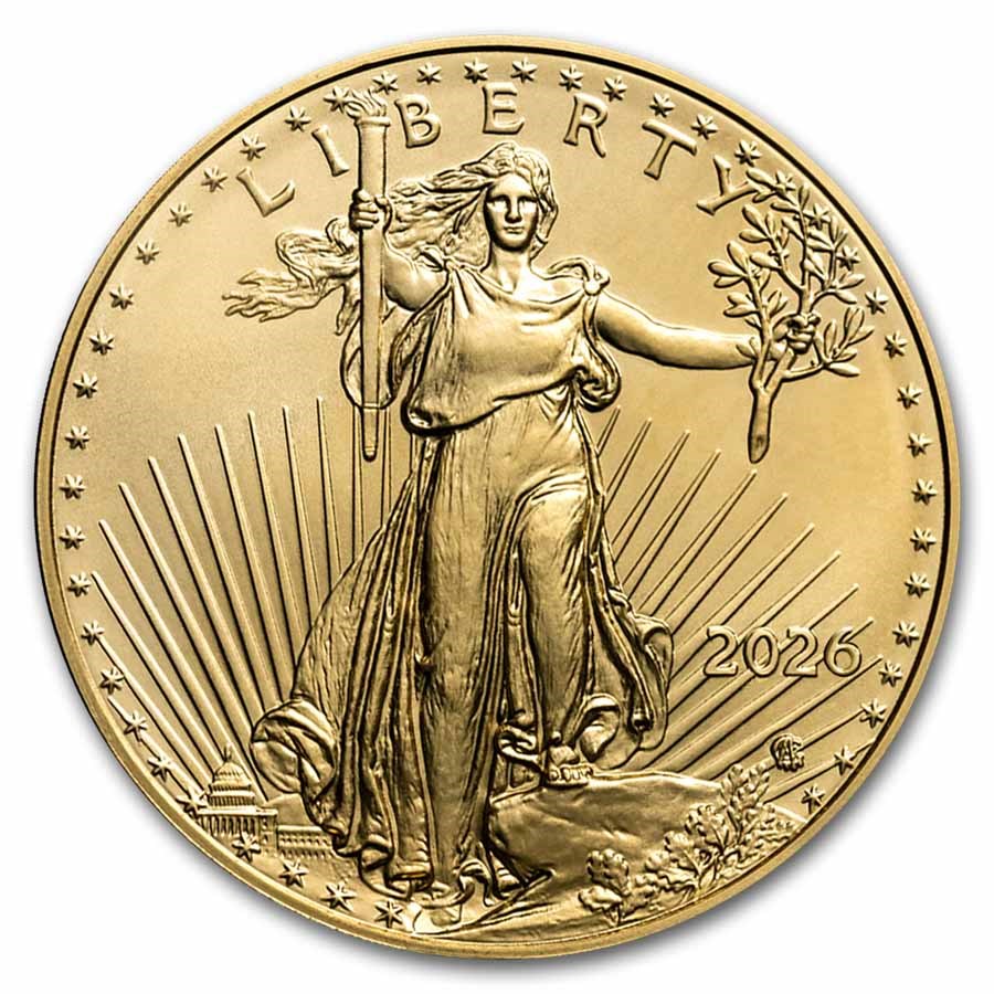2026 1/2 oz American Gold Eagle (BU)