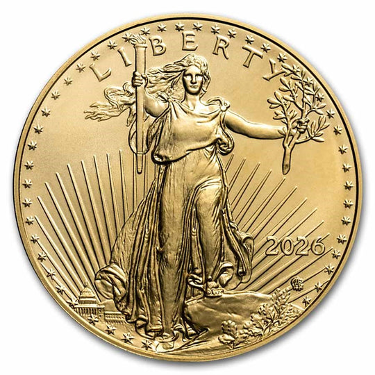 2026 1/2 oz American Gold Eagle (BU)