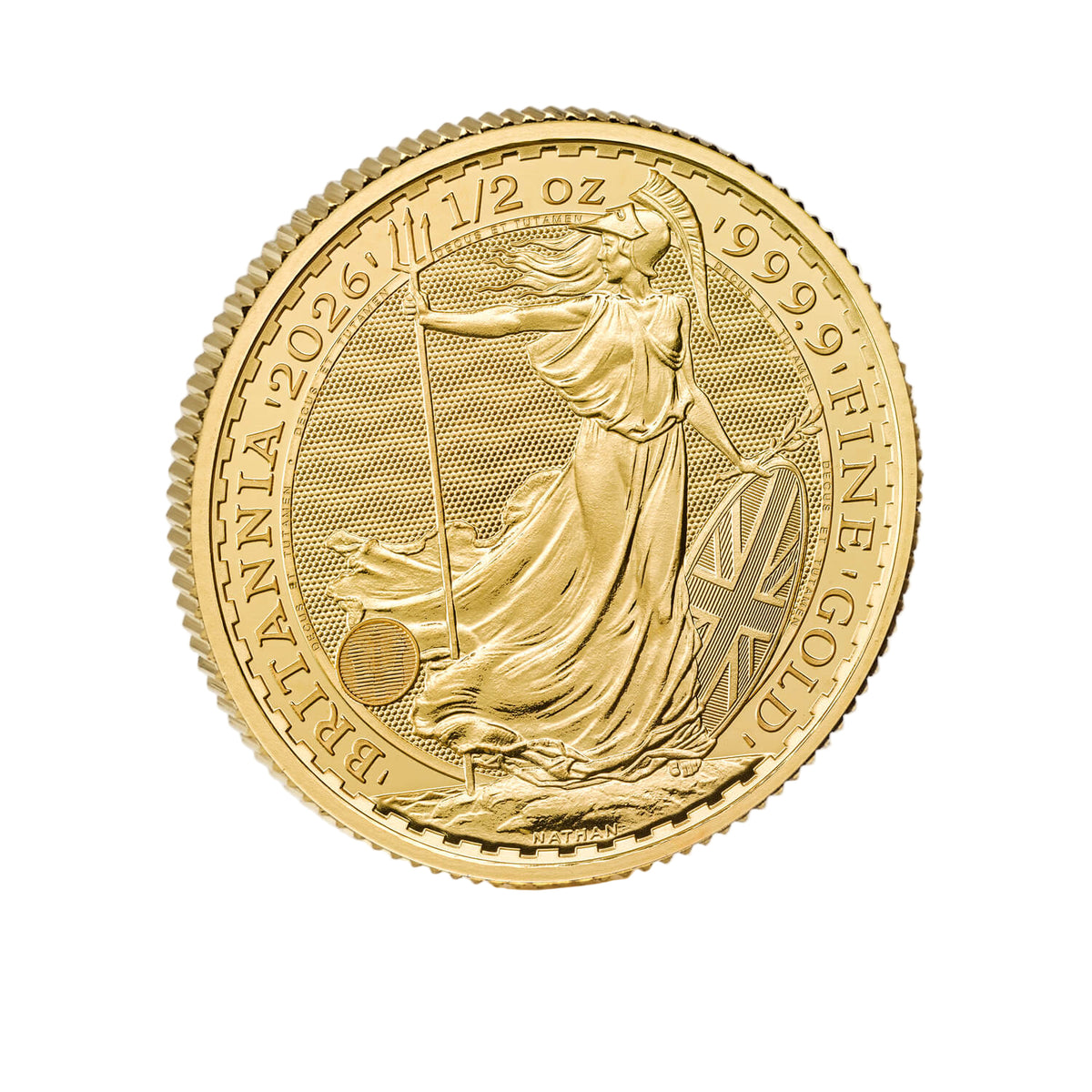 2026 British 1/2 oz Gold Britannia (BU)