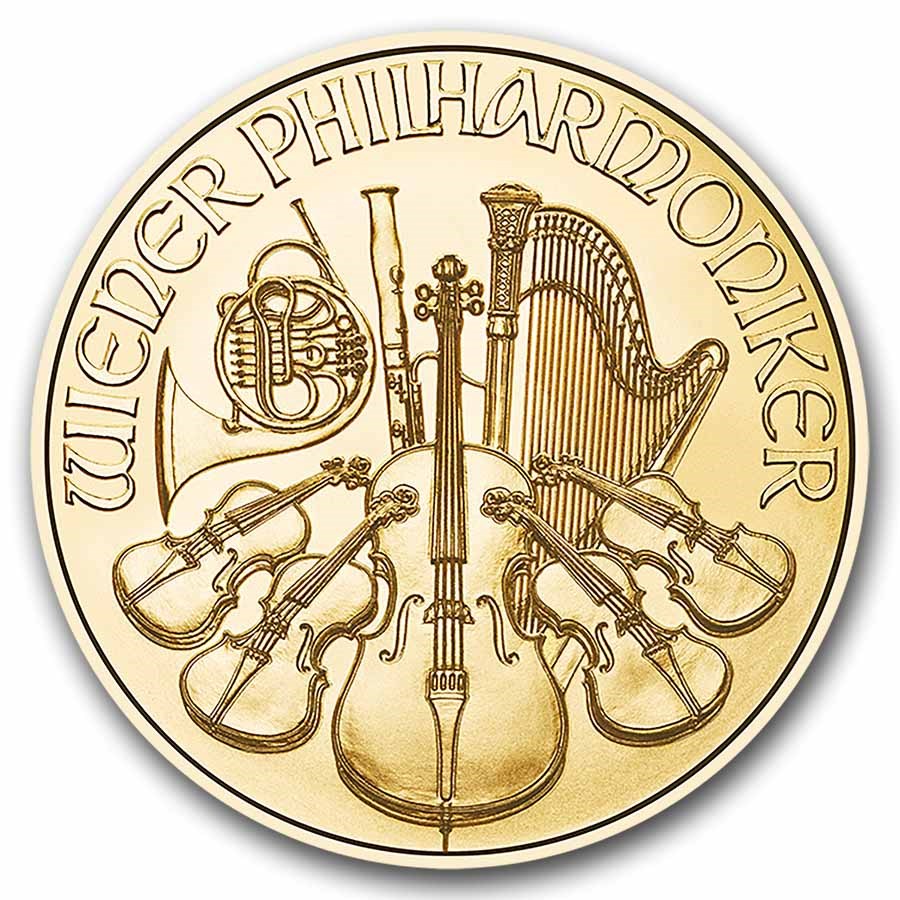 2026 Austrian 1/4 oz Gold Philharmonic (BU)