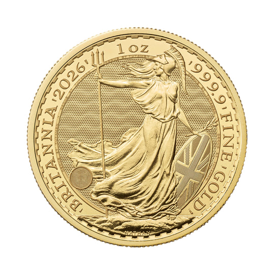 2026 British 1 oz Gold Britannia (BU)