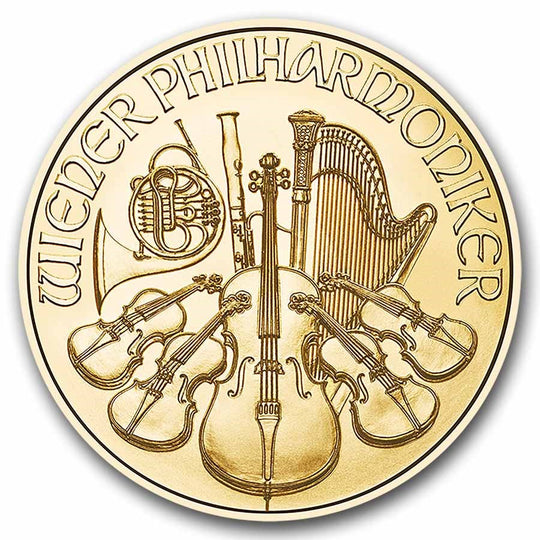 2026 Austrian 1/10 oz Gold Philharmonic (BU)