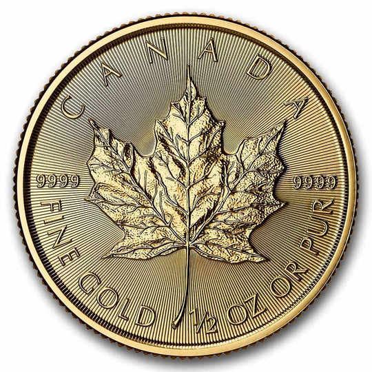 2026 Canadian 1/2 oz Gold Maple (BU)