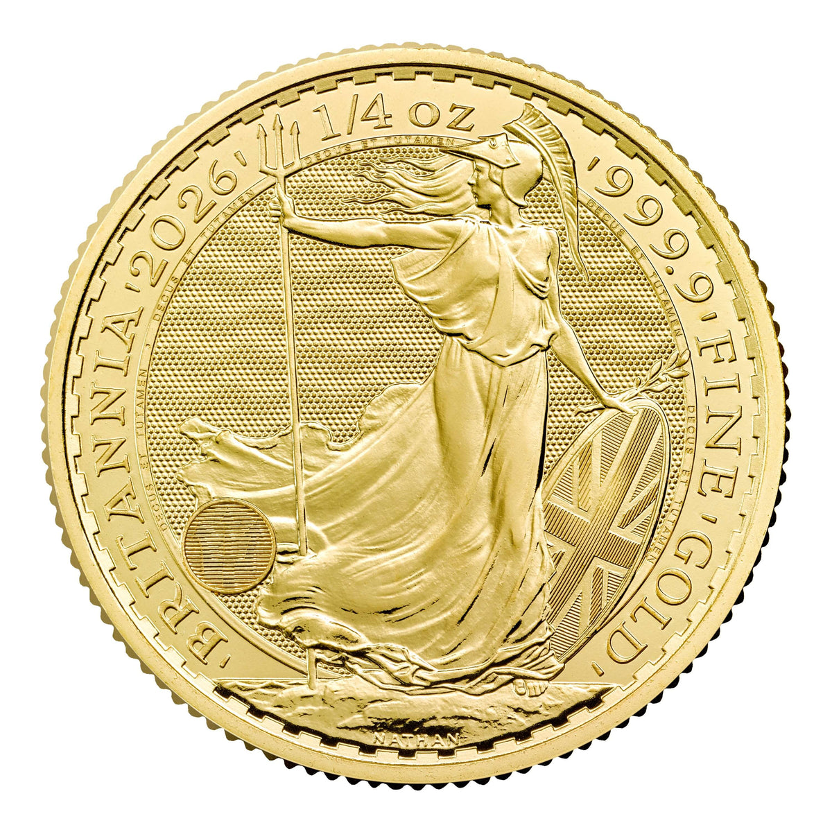 2026 British 1/4 oz Gold Britannia (BU)
