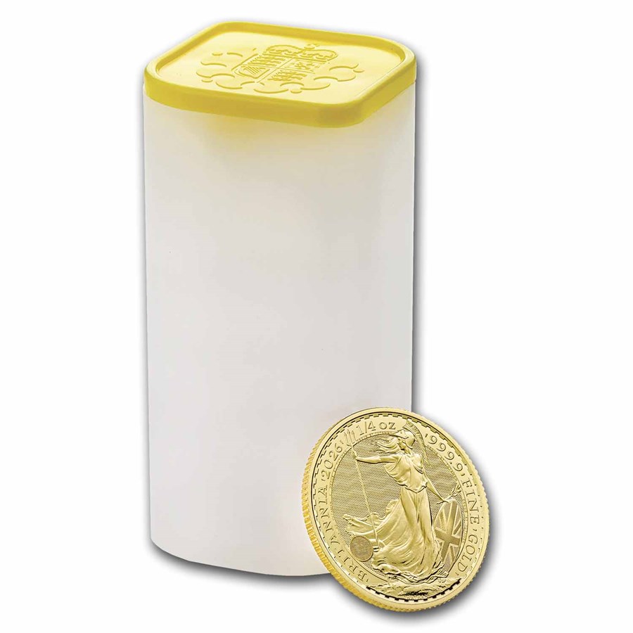 2026 British 1/4 oz Gold Britannia (BU)