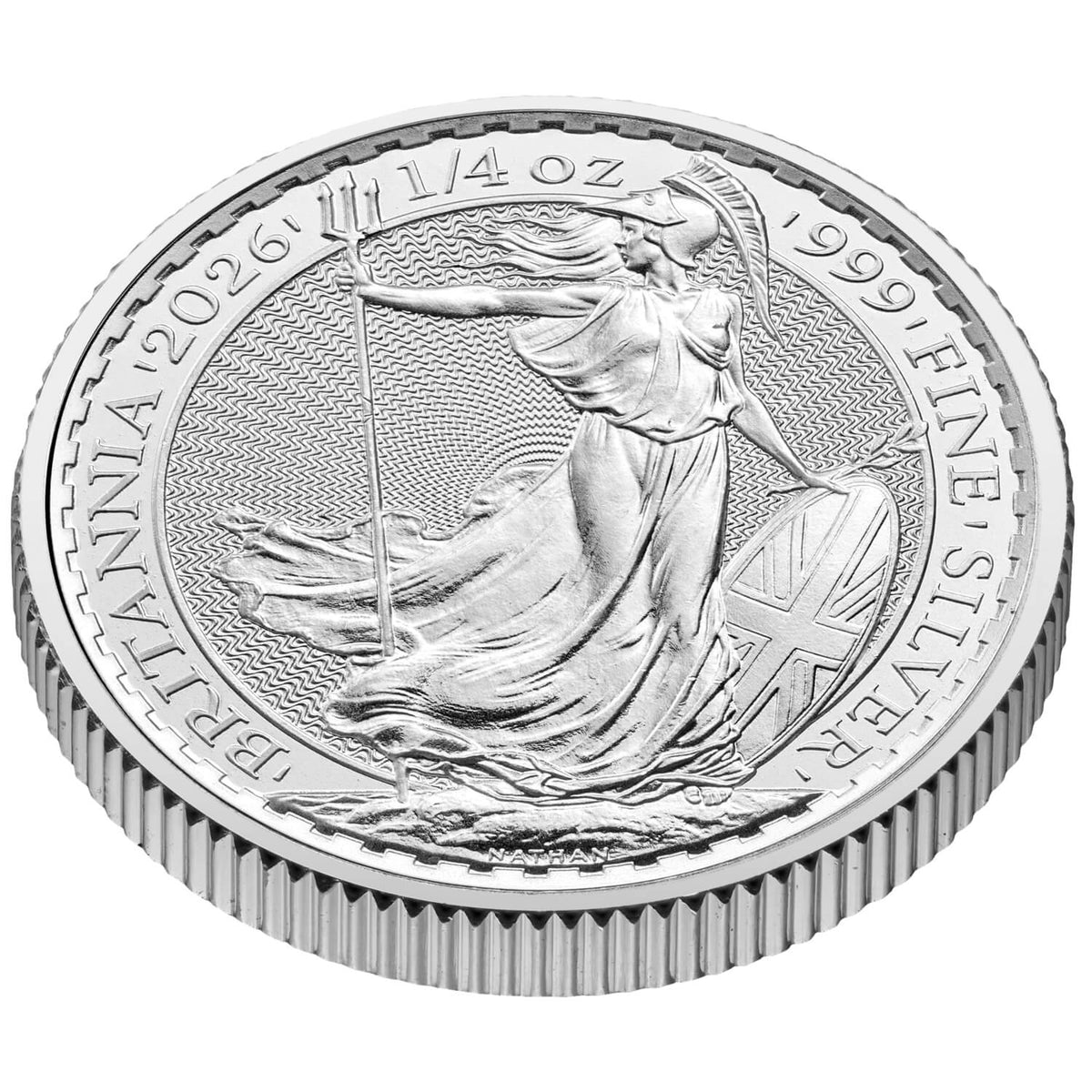 2026 British 1/4 oz Silver Britannia (BU)