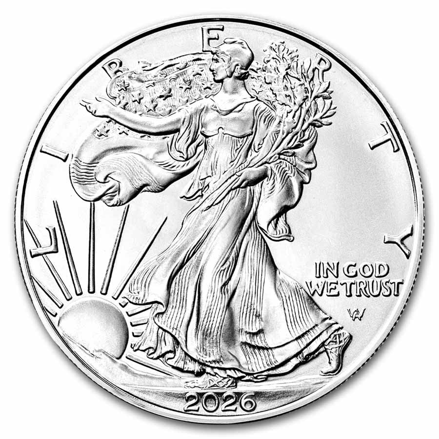 2026 1 oz American Silver Eagle (BU)