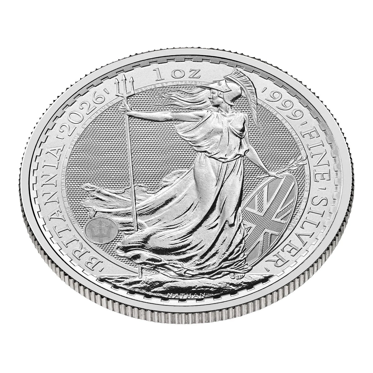 2026 British 1 oz Silver Britannia (BU)