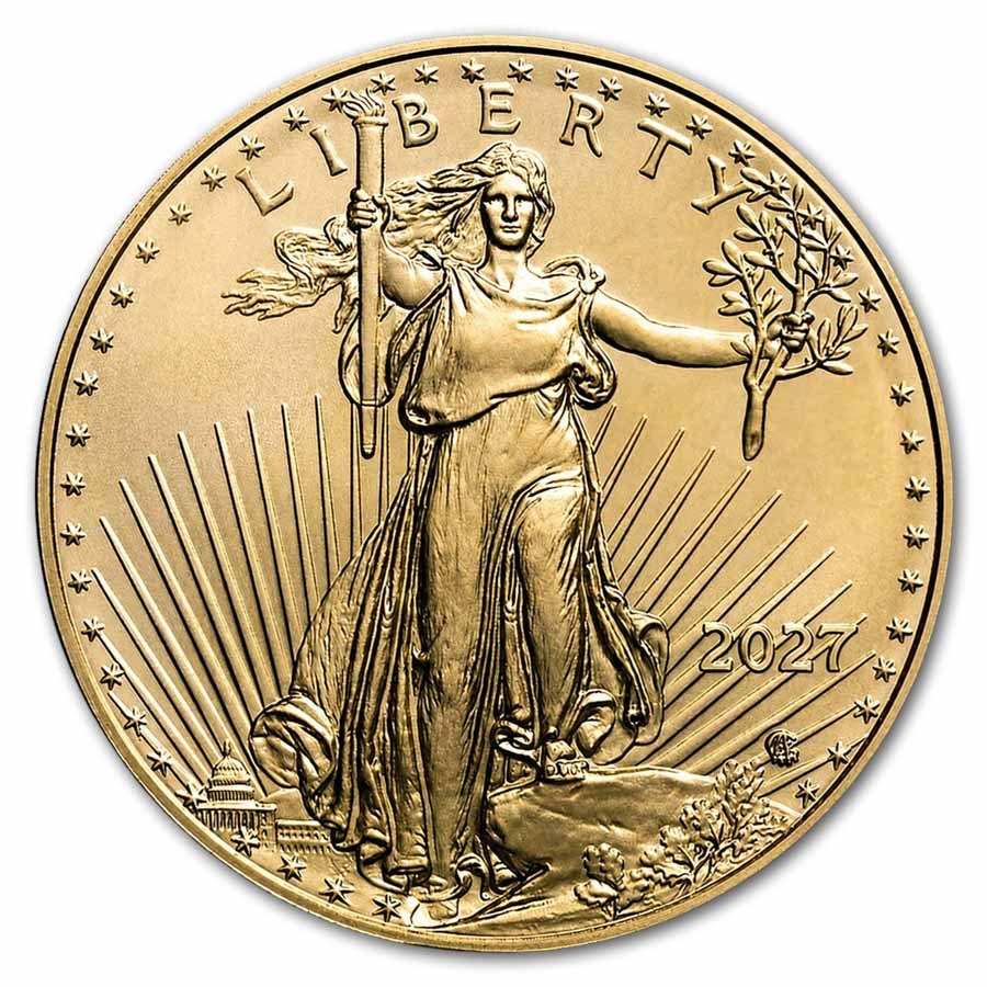 2027 1 oz American Gold Eagle (BU)