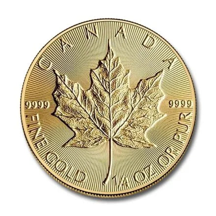 2027 Canada 1/4 oz Gold Maple (BU)
