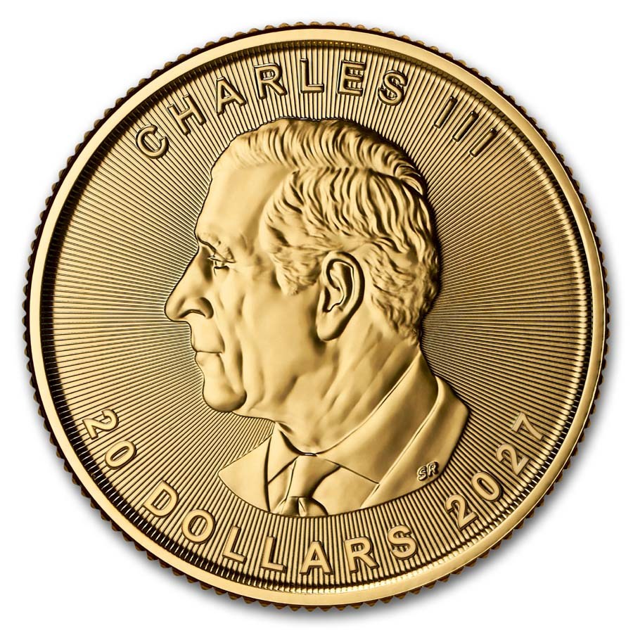 2027 Canada 1/2 oz Gold Maple (BU)