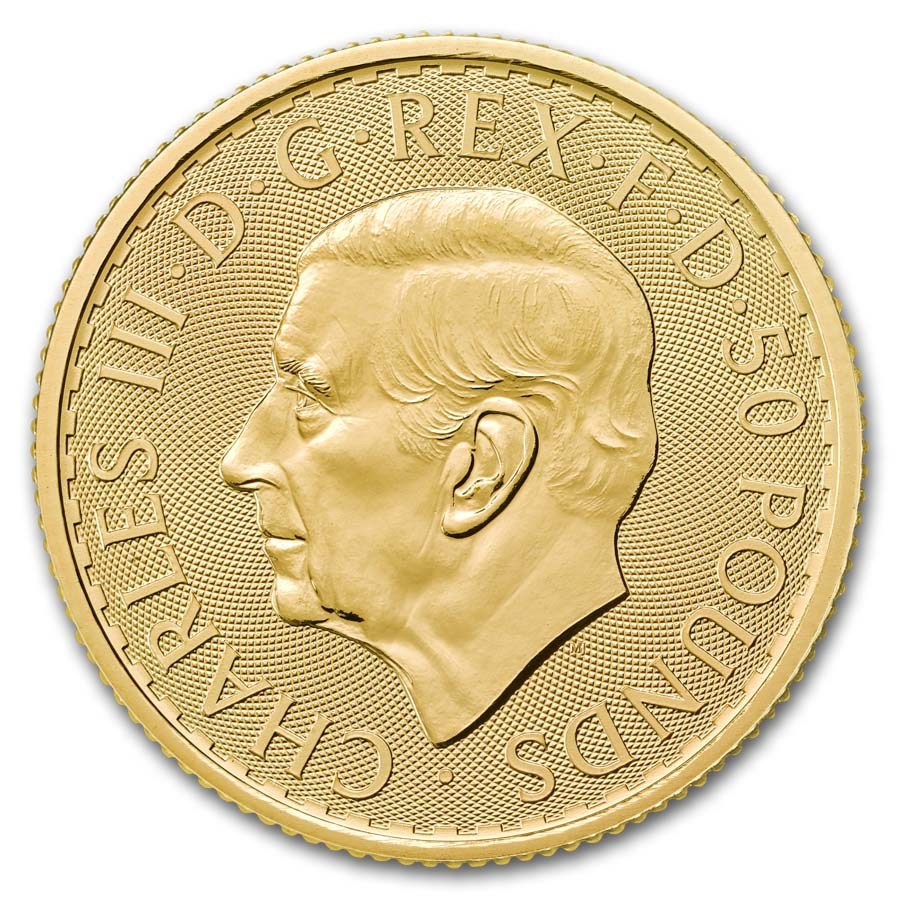 2027 Britain 1/2 oz Gold Britannia (BU)