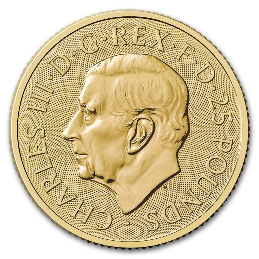 2027 Britain 1/4 oz Gold Britannia (BU)