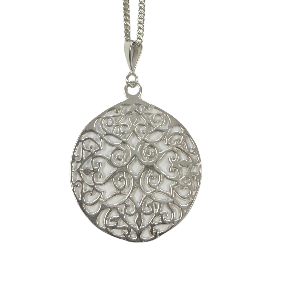 Silver Filigree Necklace
