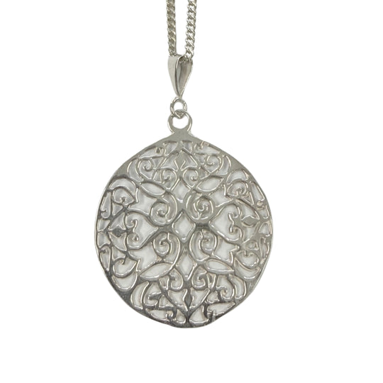 Silver Filigree Necklace
