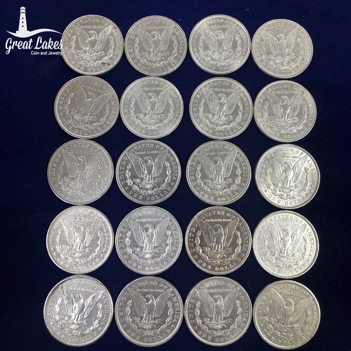Lot of 20 Pre 21 Higher End Morgan Silver Dollar Culls