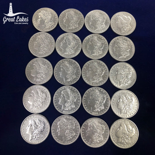 Lot of 20 Pre 21 Higher End Morgan Silver Dollar Culls