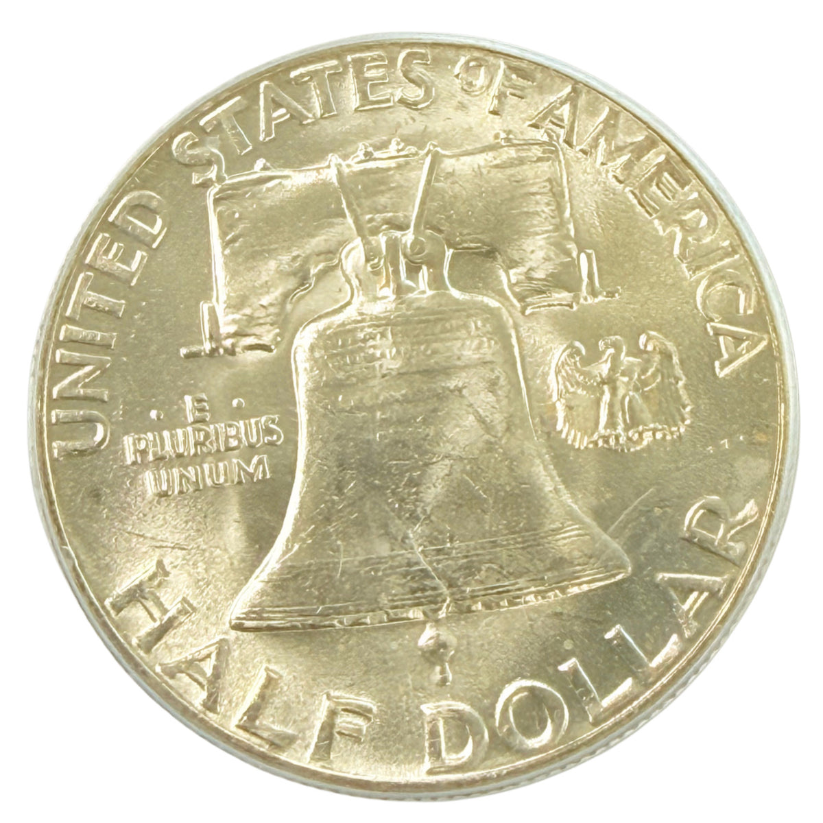 1955 Franklin Half Dollar PCGS MS64 FBL