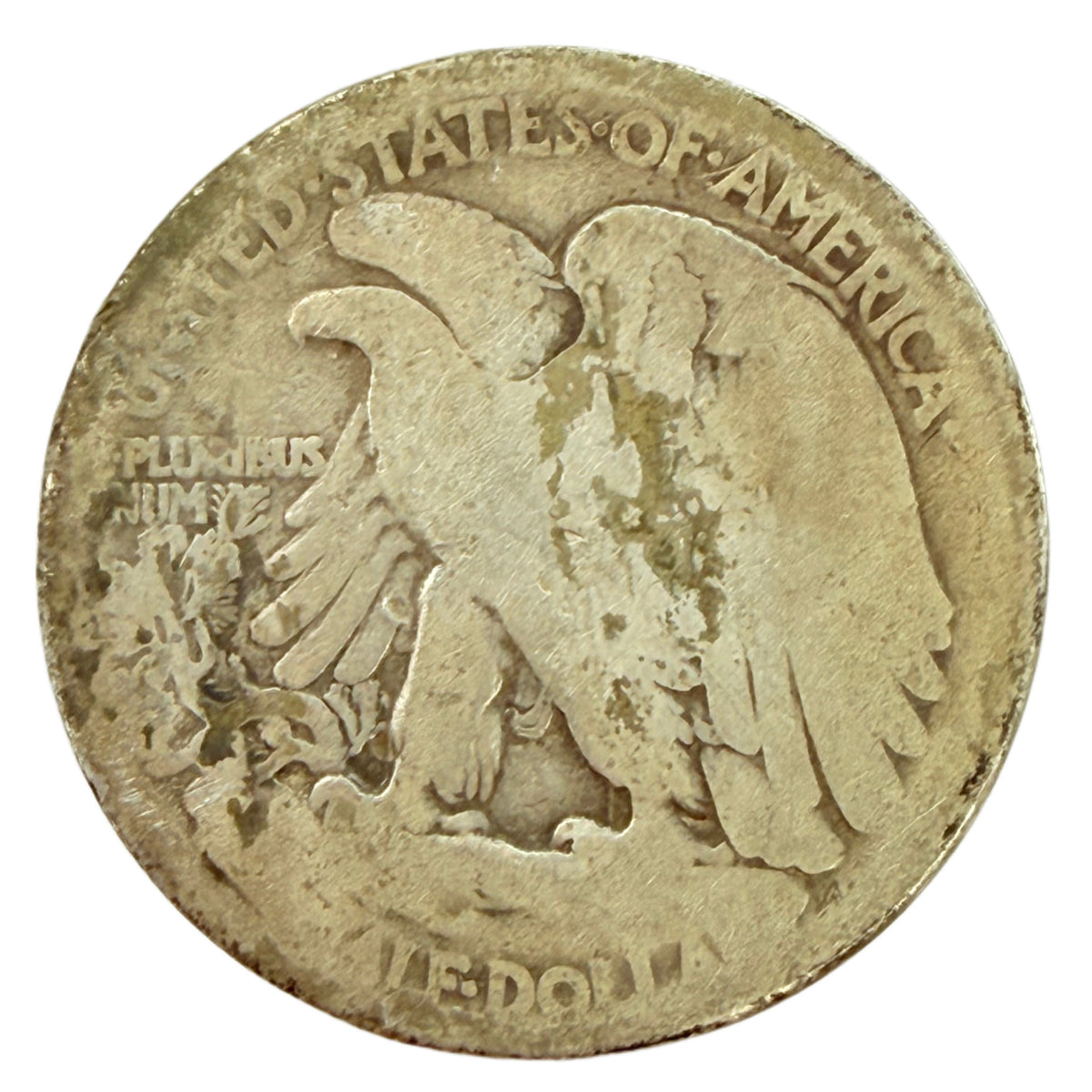 1921 Walking Liberty Half Dollar (Poor / Damaged)