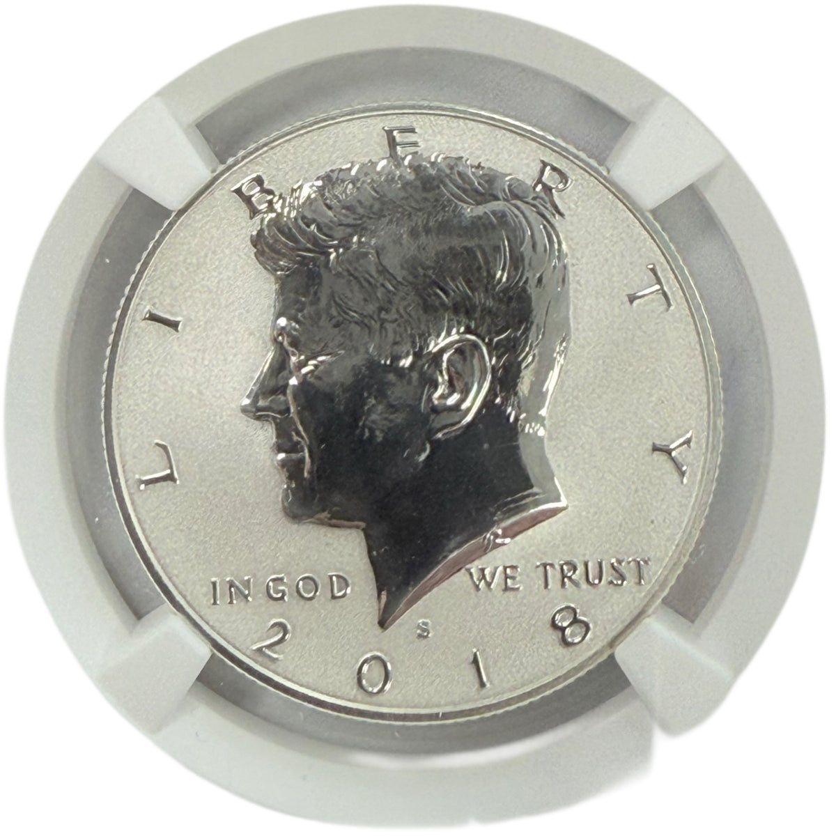 2018-S Kennedy Half Dollar NGC PF70 Reverse Proof