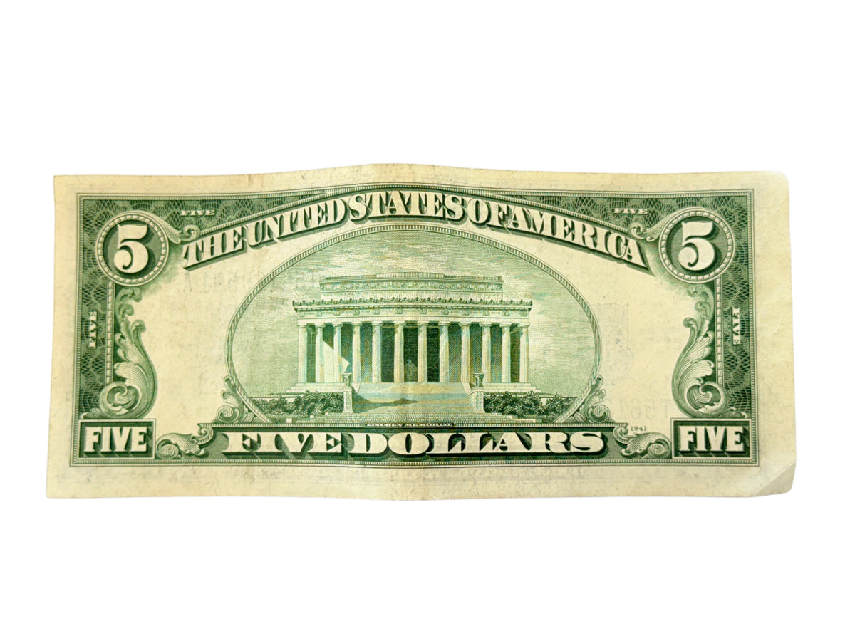 1934-D $5 Silver Certificate (VF)