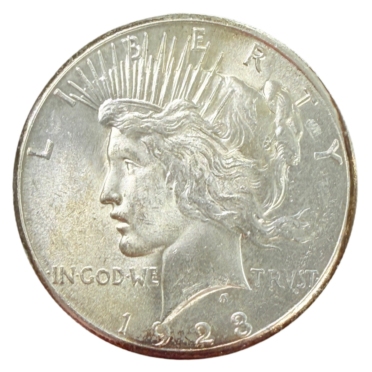 1923-S Peace Silver Dollar (BU)
