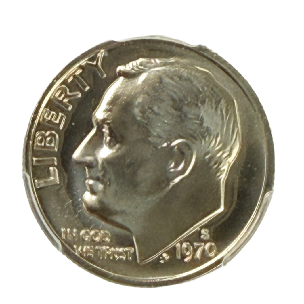 1970-S Roosevelt Dime PCGS PR69