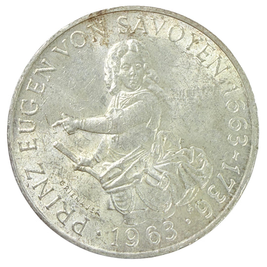 1963 Austria 25 Shillings (AU)