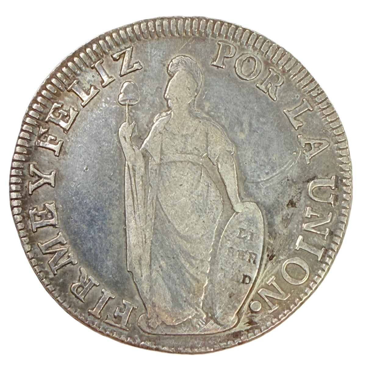 1832 LIMAE MM Peru 8 Reales