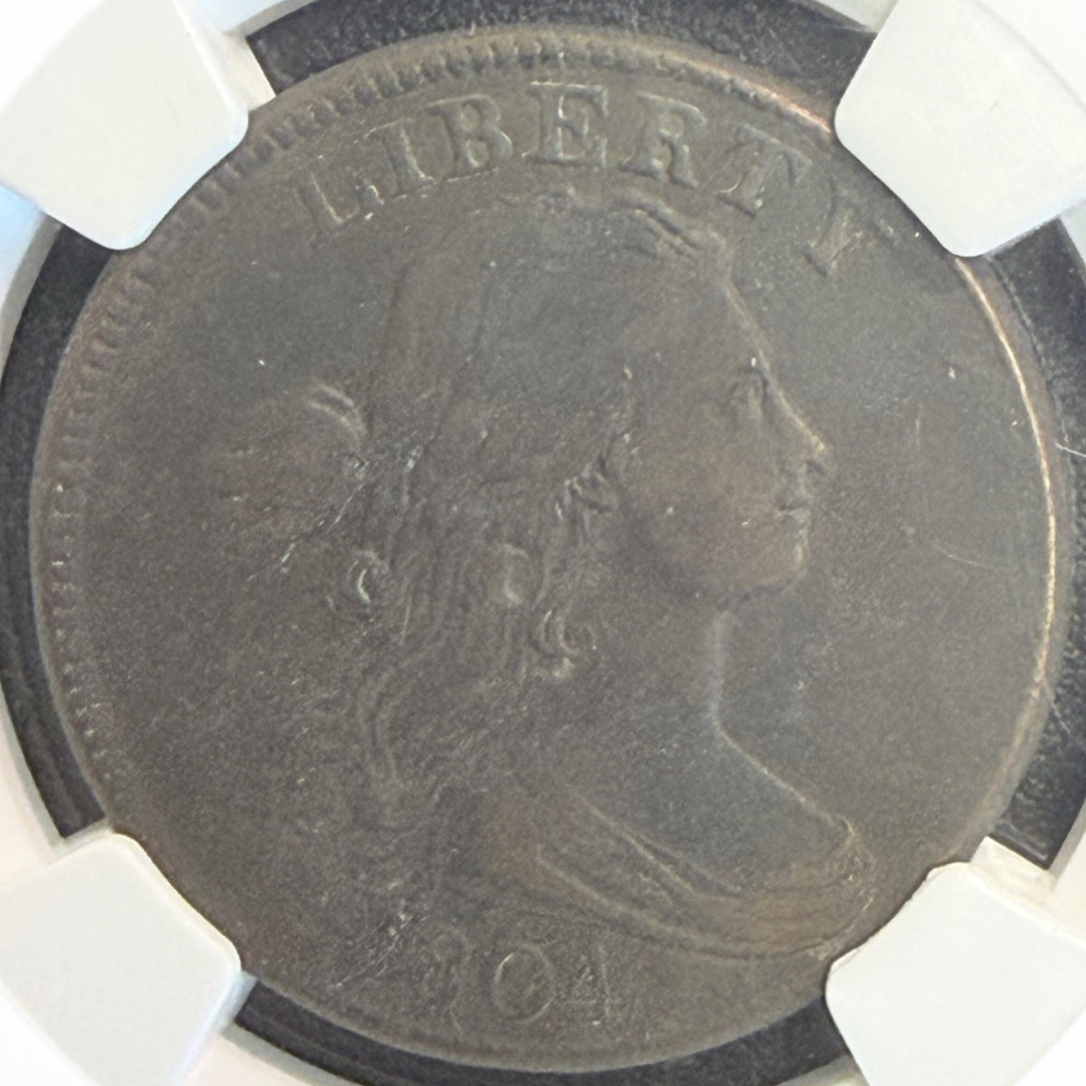 1804 Draped Bust Large Cent NGC XF40 BN