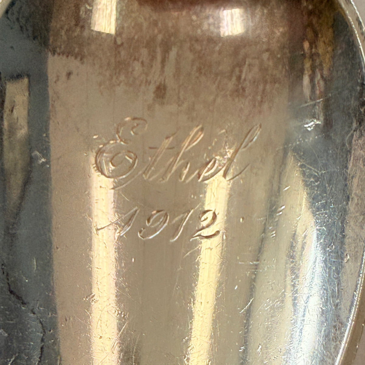 Tiffany Silver Spoon (Engraved)