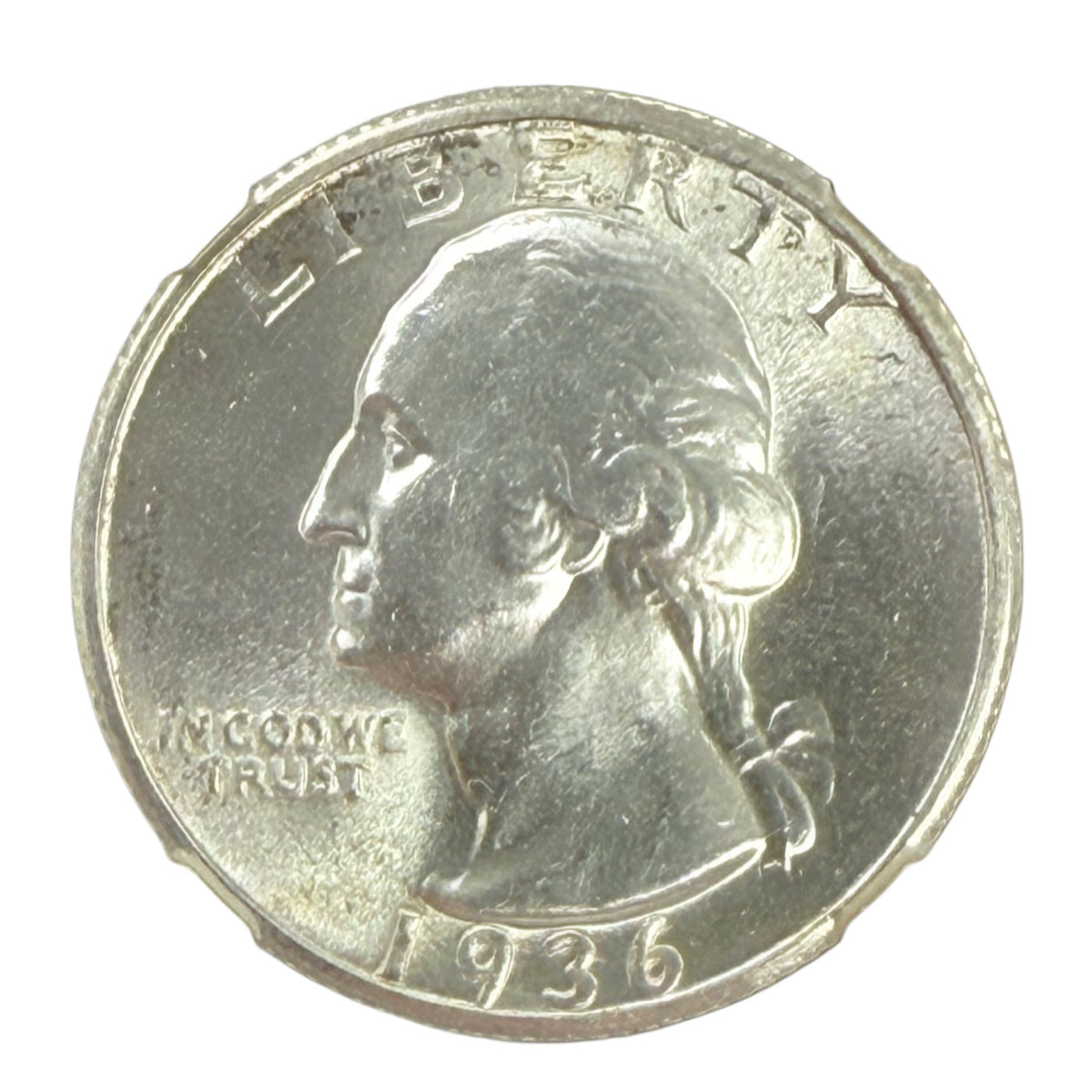 1936-S Washington Quarter NGC MS63