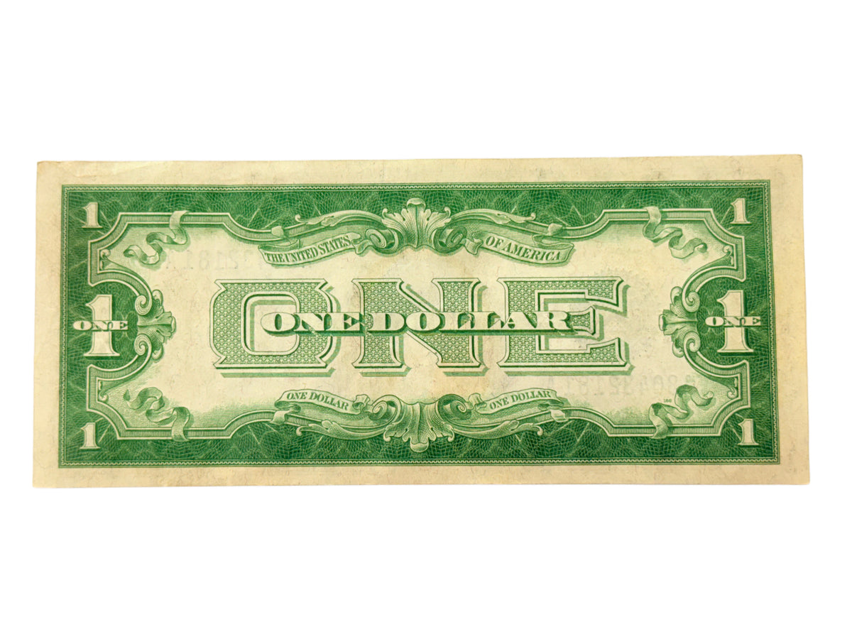 FR. 1600 1928 $1 Silver Certificate Funnyback (XF)