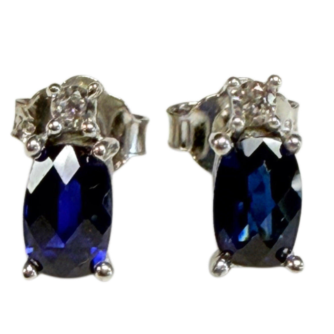 Silver & Cubic Zirconia Earrings