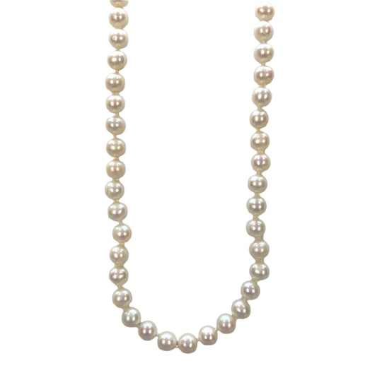 14k Gold & Pearl Necklace