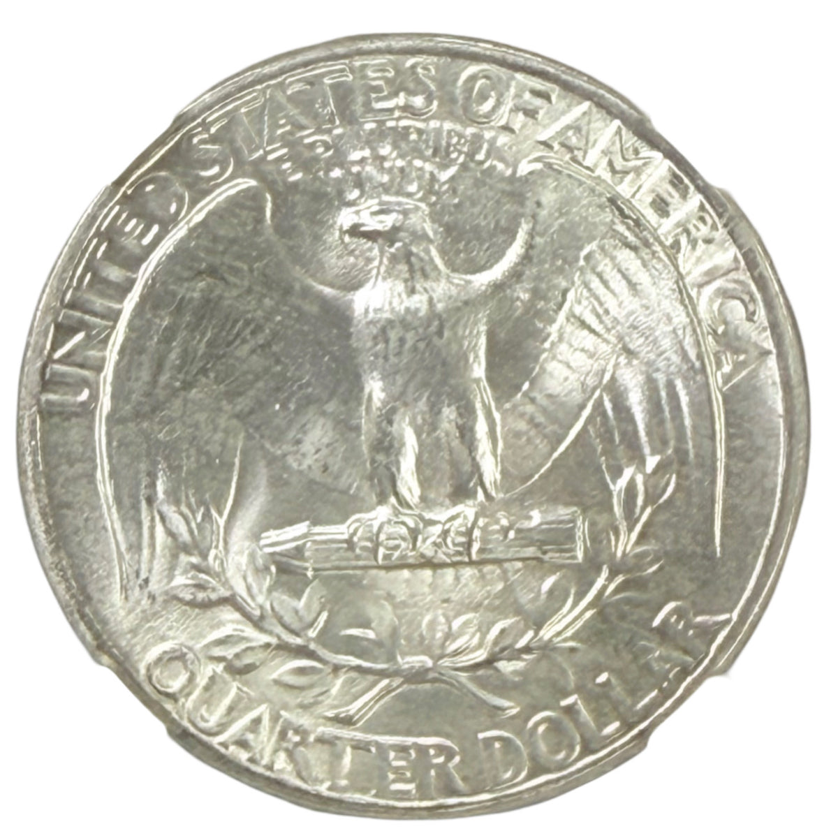 1943 Washington Quarter NGC MS65