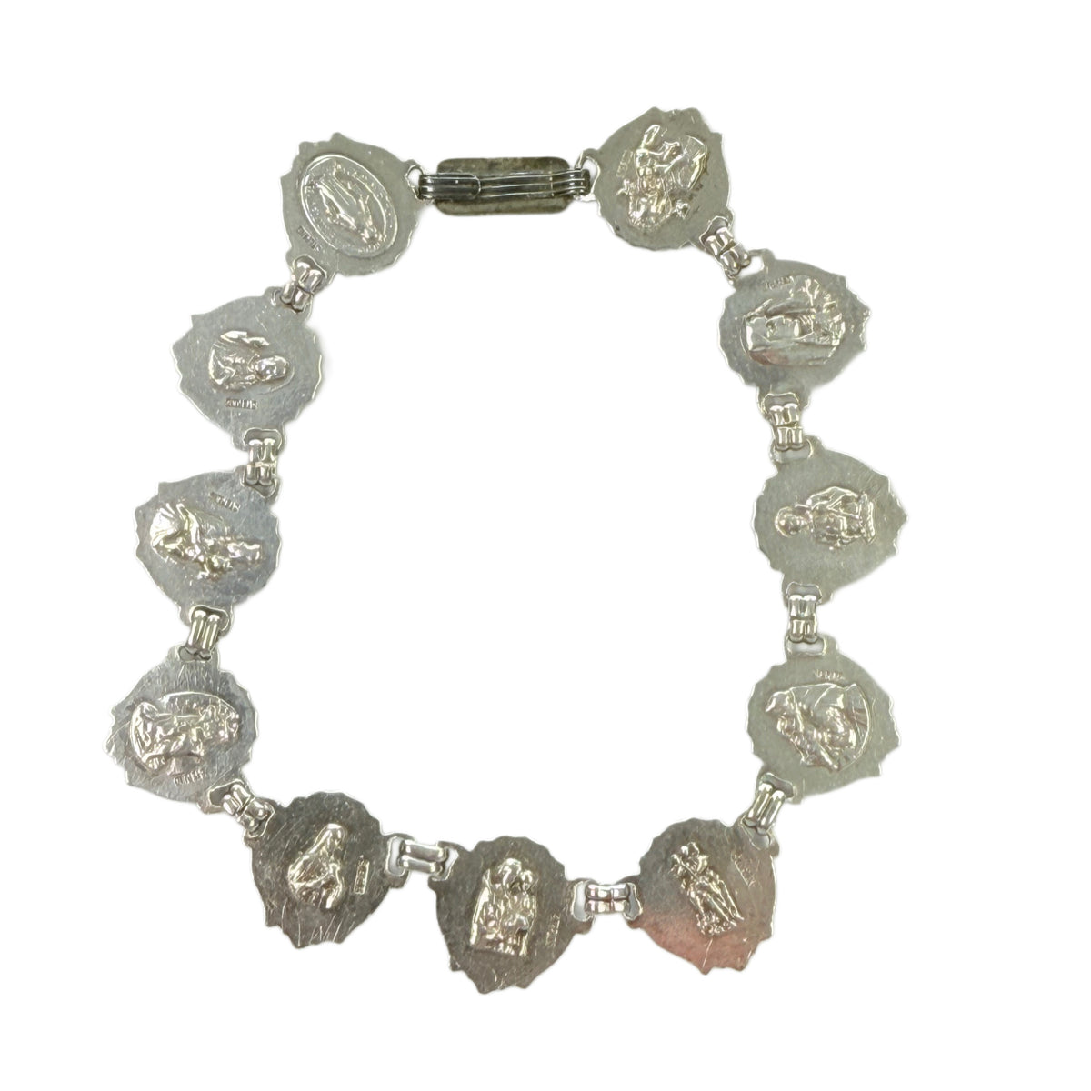 Silver Rose Bracelet